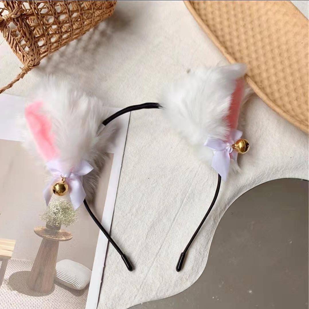 Плюшевый ободок с кошачьими ушками: Заколка для волос с бантом и ушками животного - Сексуальные рождественские аксессуары для волос.
Плюшевый ободок с кошачьими ушками: Заколка для волос с бантом и ушками животного - Сексуальные рождественские аксессуары для волос.