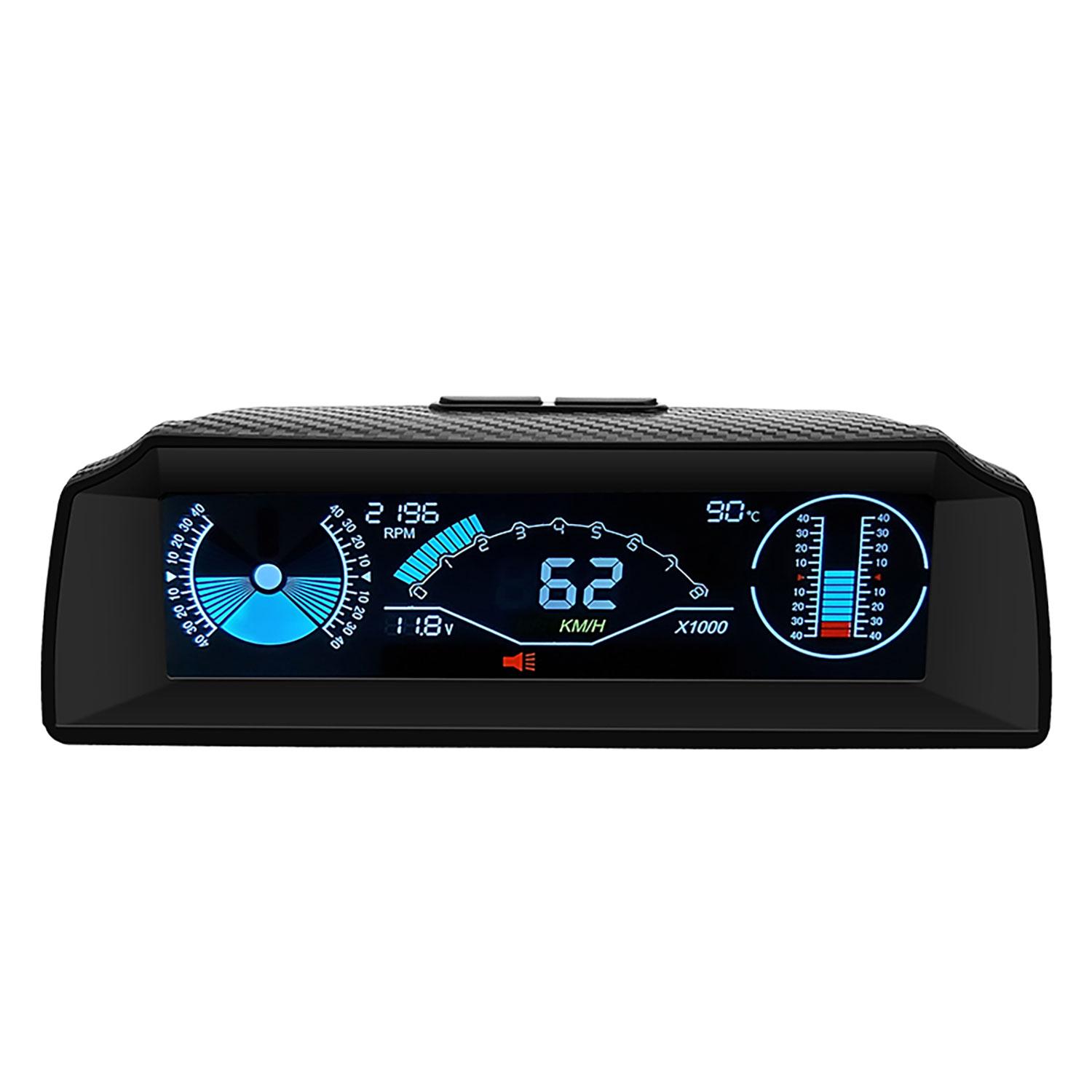 Новый Head Up Display X90-OBD Автомобильный спидометр Измеритель уклона Скорость автомобиля Прибор температуры воды
Новый Head Up Display X90-OBD Автомобильный спидометр Измеритель уклона Скорость автомобиля Прибор температуры воды