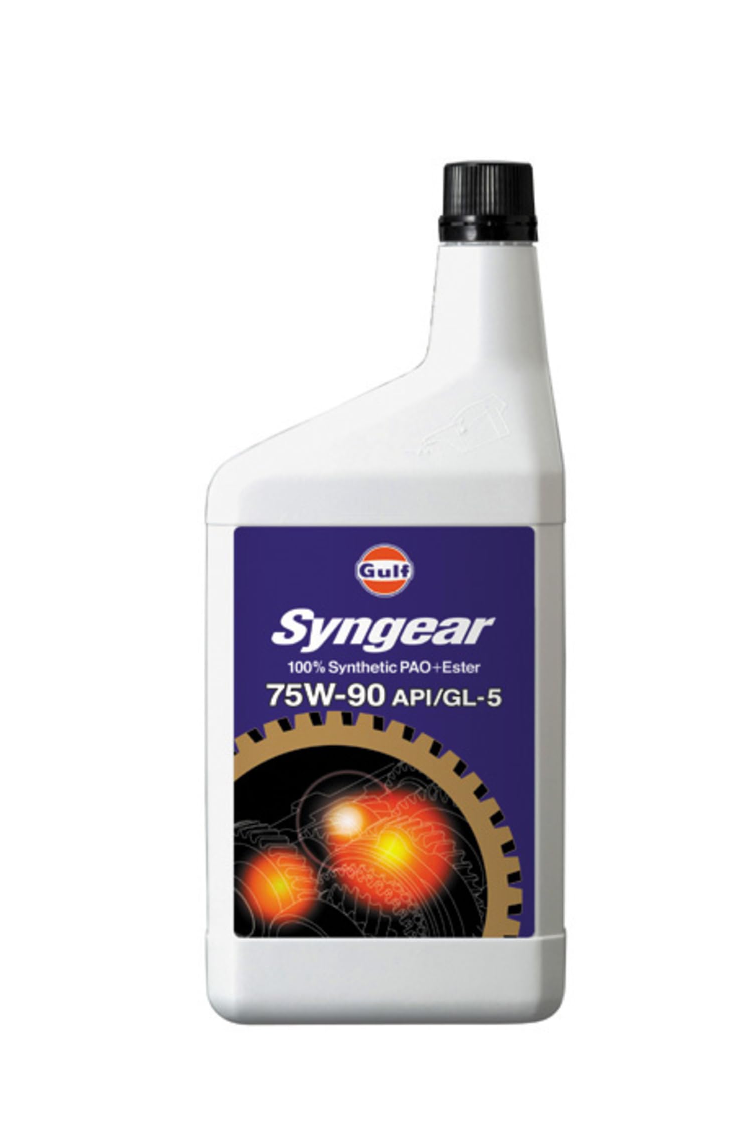Gulf Syngear 75W-90 GL-5 100% Synthetic Gear Oil 1L
Gulf Syngear 75W-90 GL-5 100% Synthetic Gear Oil 1L