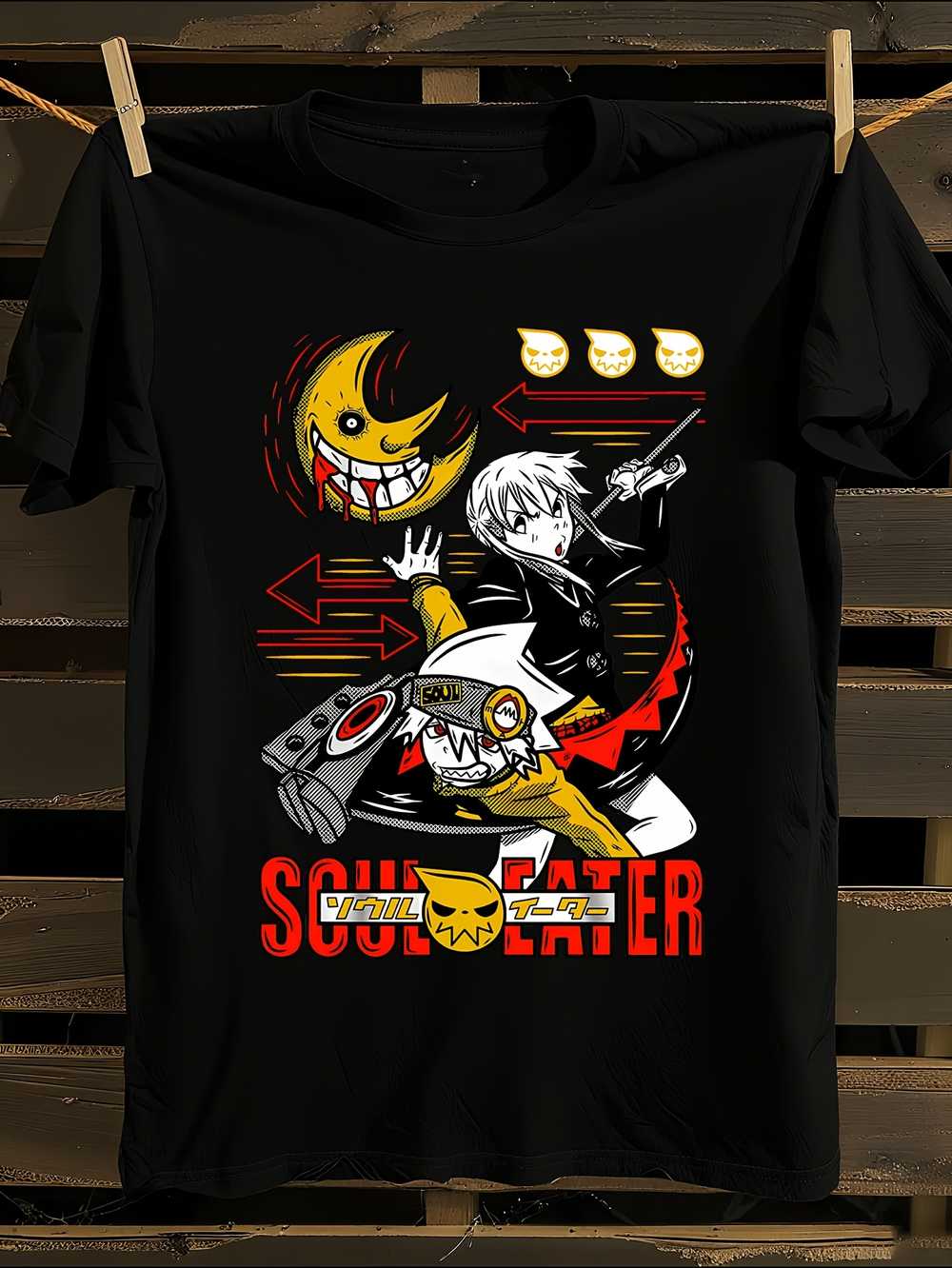 Аниме Футболка Soul Eater Мужская Футболка Женские Футболки с Принтом Букв Футболка с Коротким Рукавом Повседневная Уличная Футболка Топ S
Аниме Футболка Soul Eater Мужская Футболка Женские Футболки с Принтом Букв Футболка с Коротким Рукавом Повседневная Уличная Футболка Топ S