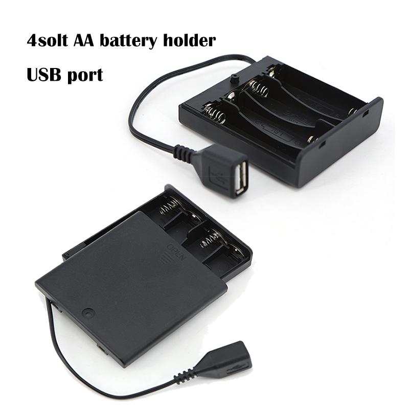 6 В 4 шт. X AA 4x1,5 В USB-батарейный блок для светодиодных лент 5 В, женский кабель, мини-блок питания, батарейный блок с крышкой и выключателем 1pcs
6 В 4 шт. X AA 4x1,5 В USB-батарейный блок для светодиодных лент 5 В, женский кабель, мини-блок питания, батарейный блок с крышкой и выключателем 1pcs