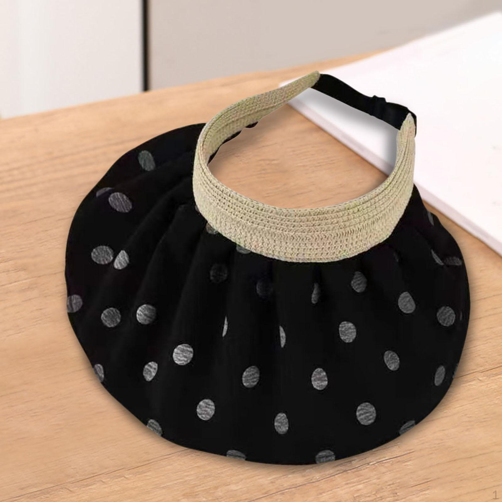 Fashion Womens Sun Hat Visor Wide Brim Roll up Visors Protection Ponytail Beach чорний
Fashion Womens Sun Hat Visor Wide Brim Roll up Visors Protection Ponytail Beach чорний