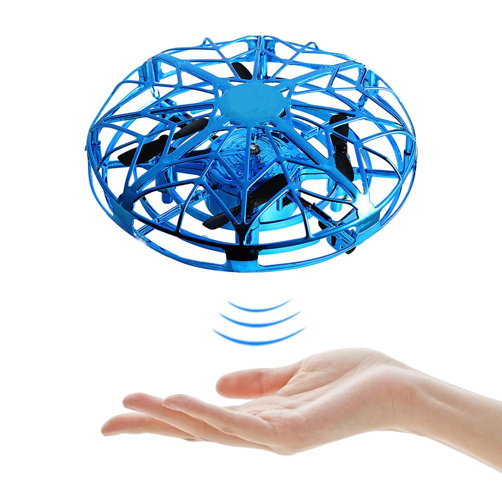 Mini Drone Kids Drone Toy Hand Helicopter RC Quadcopter Infrared Induction Remote Control Flying синій
Mini Drone Kids Drone Toy Hand Helicopter RC Quadcopter Infrared Induction Remote Control Flying синій