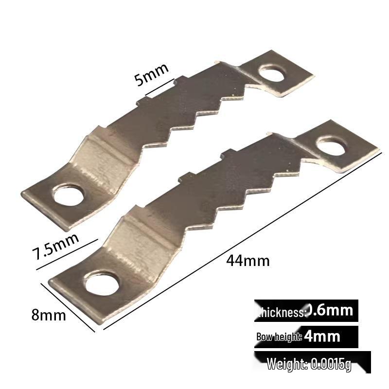 Gold Double-Sided Sawtooth Hanger for Cross-Stitch & Photo Frames - Horizontal/Vertical Hidden Mounting Hook
Gold Double-Sided Sawtooth Hanger for Cross-Stitch & Photo Frames - Horizontal/Vertical Hidden Mounting Hook