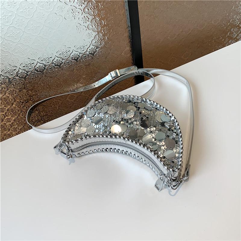 Блискуча модна сумочка з блискітками Модна сумка через плече Блискуча сумка для пельменів із штучної шкіри для жінок Весілля Коктейльна вечірка срібний
Блискуча модна сумочка з блискітками Модна сумка через плече Блискуча сумка для пельменів із штучної шкіри для жінок Весілля Коктейльна вечірка срібний