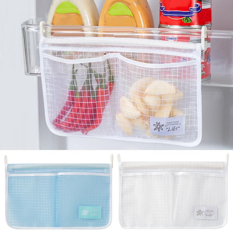 1PC Hanging Bag Double Compartment Mesh Bag Hanging Household Classification Storage Bag
1PC Hanging Bag Double Compartment Mesh Bag Hanging Household Classification Storage Bag