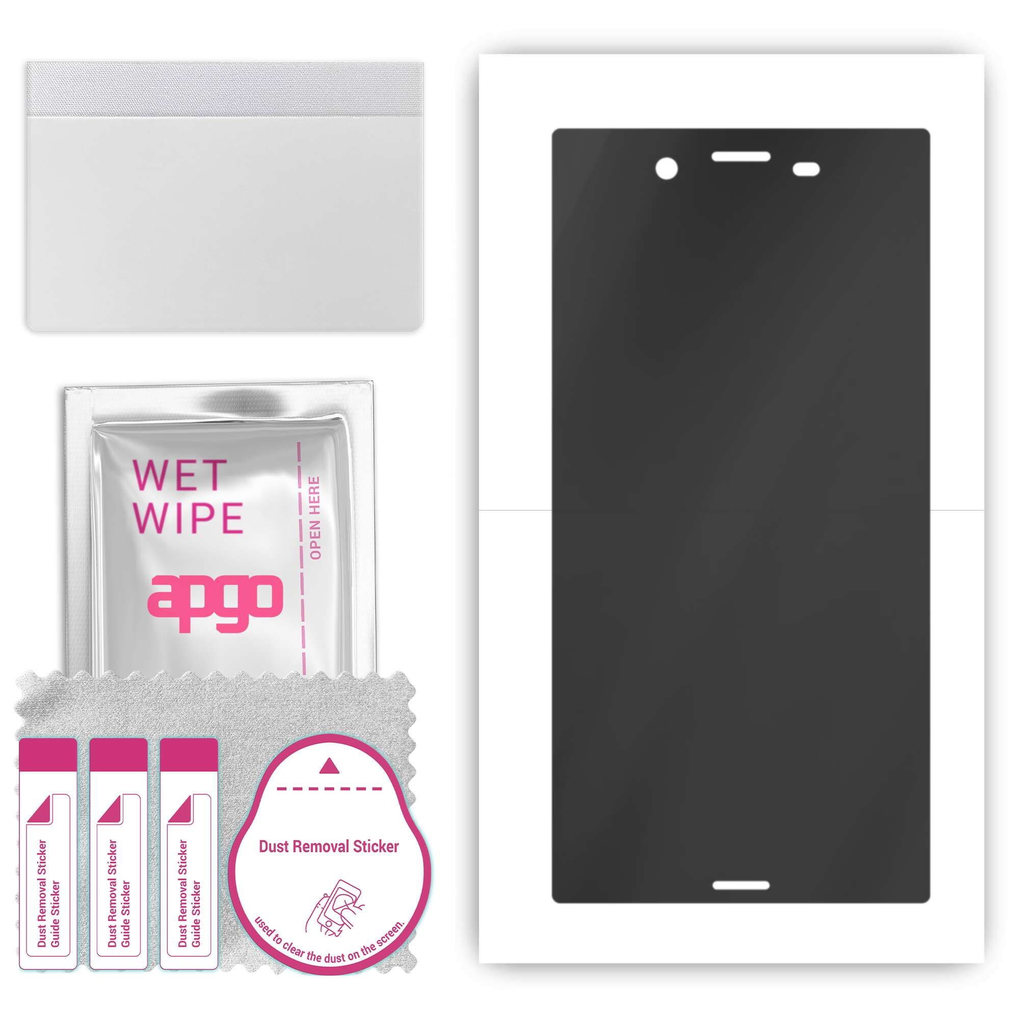 apgo Hydrogel Privacy Matte Screen Protector для Sony Xperia XZ, Anti Spy, гідрогелева плівка, гнучкий, м’який ТПУ з позиціонуючим шаром, легке встановлення
apgo Hydrogel Privacy Matte Screen Protector для Sony Xperia XZ, Anti Spy, гідрогелева плівка, гнучкий, м’який ТПУ з позиціонуючим шаром, легке встановлення