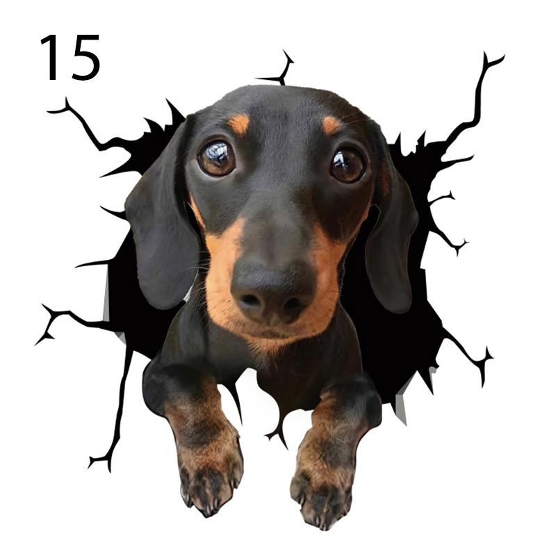 18 стилей, клейкая наклейка на стекло, окно, наклейка с забавной собакой, наклейка на автомобиль, электростатический декор 15
18 стилей, клейкая наклейка на стекло, окно, наклейка с забавной собакой, наклейка на автомобиль, электростатический декор 15