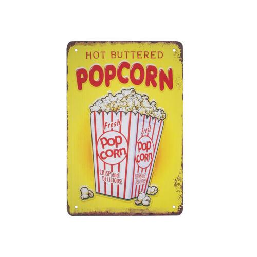 Retro Metal Hot Buttered Popcorn Tin Wall Sign Movie Theater Man Cave Home DecorAluminum 30x40cm(11.8x15.7inch)
Retro Metal Hot Buttered Popcorn Tin Wall Sign Movie Theater Man Cave Home DecorAluminum 30x40cm(11.8x15.7inch)