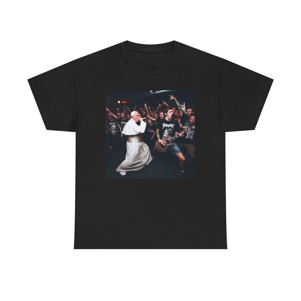 Pope Funny Rock Band Graphic T Shirt Unisex Heavy Cotton Tee Gift New Unisex T-Shirt M
Pope Funny Rock Band Graphic T Shirt Unisex Heavy Cotton Tee Gift New Unisex T-Shirt M