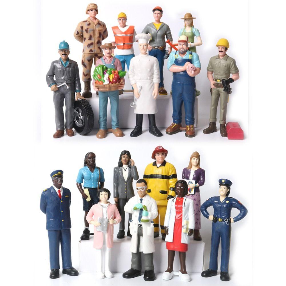 Nurse Figurines Career People Figures Teacher Chef Professionals People Model Collection Style 6
Nurse Figurines Career People Figures Teacher Chef Professionals People Model Collection Style 6