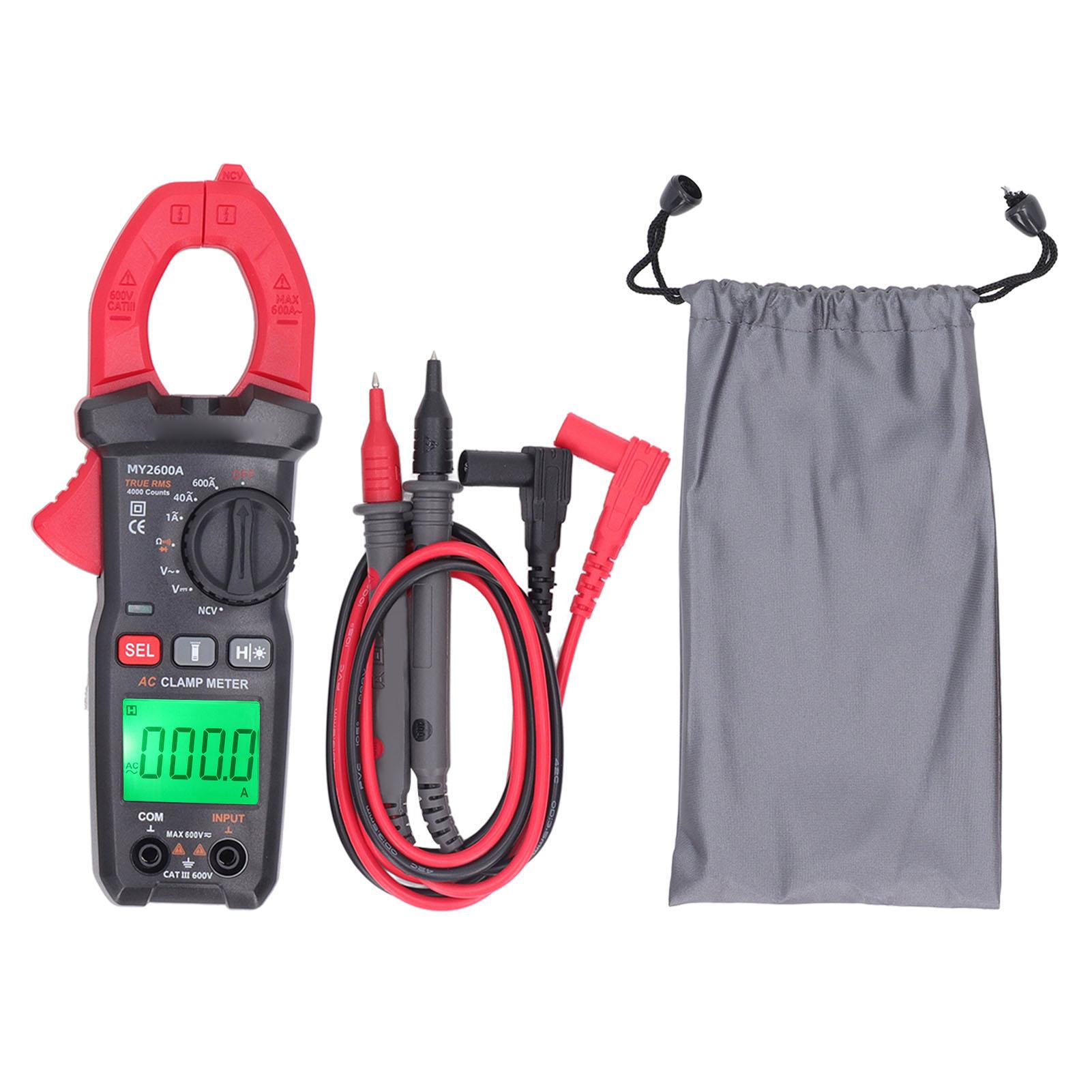 Digital Clamp Meter Handheld Electrical Voltage Tester Electrical Tool for Measurement
Digital Clamp Meter Handheld Electrical Voltage Tester Electrical Tool for Measurement