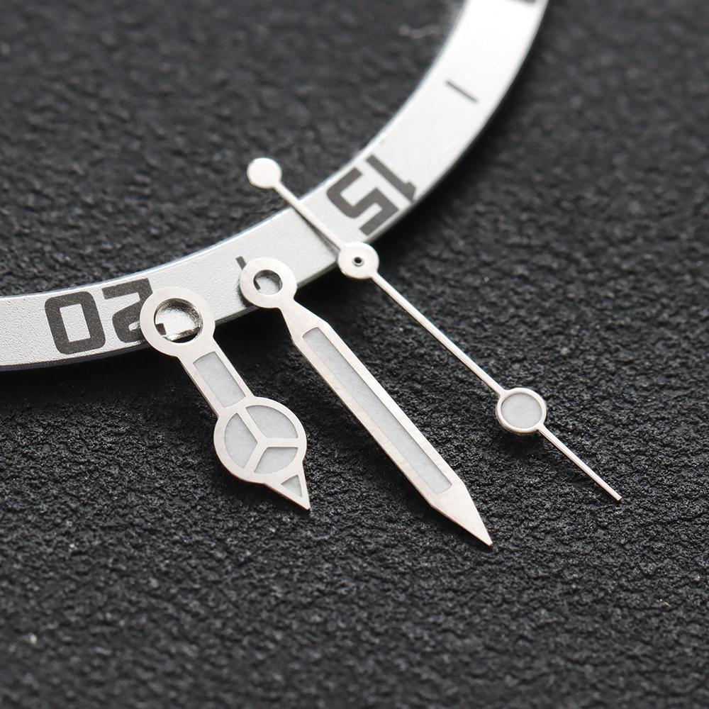 Silver Grey NH35 Hands Green Luminous Watch Hands for NH34 NH35 NH36 4R 7S Movement Ghost Watches Pointers Watch Accessories срібний
Silver Grey NH35 Hands Green Luminous Watch Hands for NH34 NH35 NH36 4R 7S Movement Ghost Watches Pointers Watch Accessories срібний
