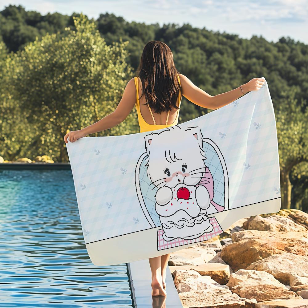Cartoon Mikko Cat Cute Towel Quick Drying Beach Towels Are Suitable For Swimming Pools Camping Yoga And The Gym W40*H60(CM)
Cartoon Mikko Cat Cute Towel Quick Drying Beach Towels Are Suitable For Swimming Pools Camping Yoga And The Gym W40*H60(CM)