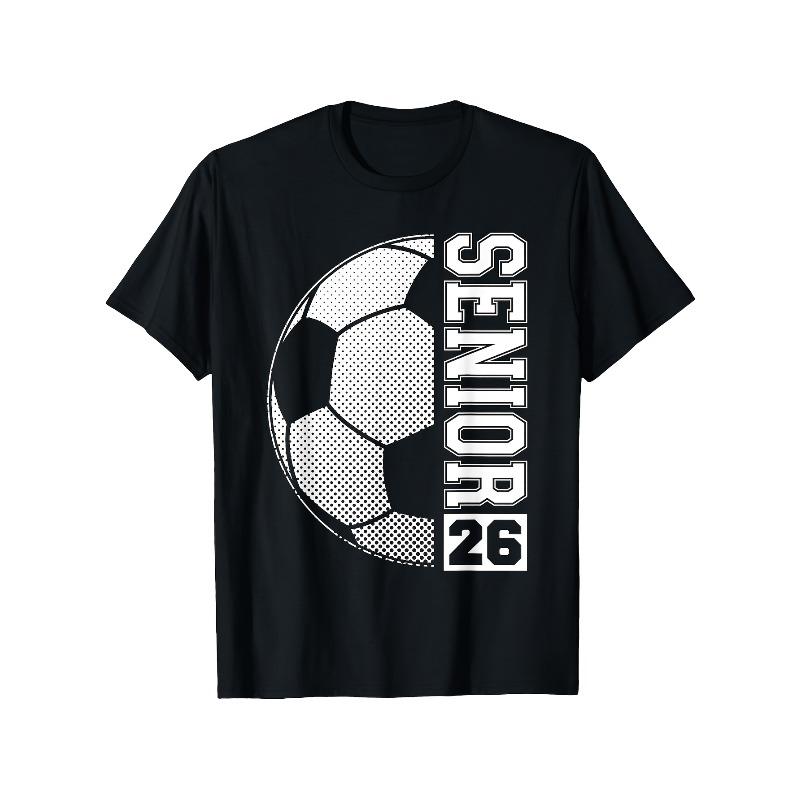 Soccer Ball Print T Shirt Men Sports Casual Tee for Men Summer Short-sleeved Printed T-shirt S чёрный
Soccer Ball Print T Shirt Men Sports Casual Tee for Men Summer Short-sleeved Printed T-shirt S чёрный