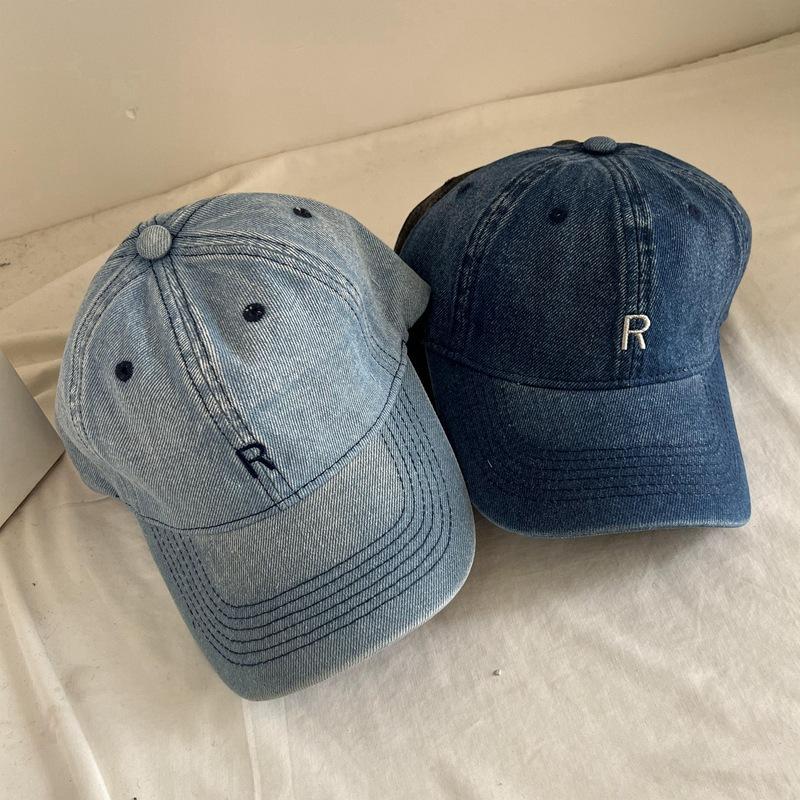 Baseball Cap Sun Hat Casual Letters Retro Men and Women Spring and Summer New Denim Blue Old Washing Baseball Cap Adjustable
Baseball Cap Sun Hat Casual Letters Retro Men and Women Spring and Summer New Denim Blue Old Washing Baseball Cap Adjustable