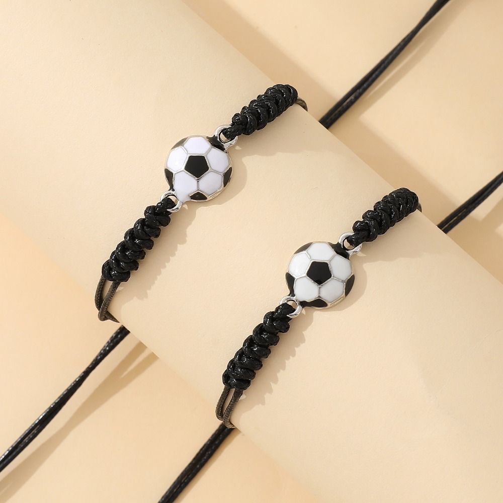 2PCS Oil Dropping Design Soccer Bracelet Adjustable Soccer Charm String Rope Chain Teens 4(2PCS)
2PCS Oil Dropping Design Soccer Bracelet Adjustable Soccer Charm String Rope Chain Teens 4(2PCS)