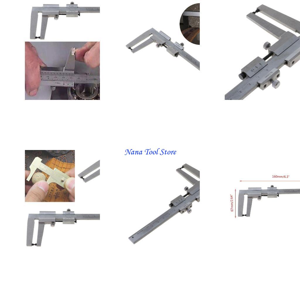 31GJ Measure Rule with Clear Scale Easy Carry Verniers Calipers For Brake Disks Measuring Tool Ranges 0-60mm China Mainland
31GJ Measure Rule with Clear Scale Easy Carry Verniers Calipers For Brake Disks Measuring Tool Ranges 0-60mm China Mainland