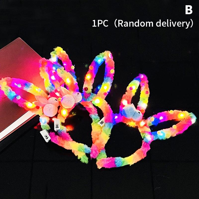 1 шт. плюшевый светящийся шар кролик повязка на голову праздничный плюшевый светящийся головной убор
1 шт. плюшевый светящийся шар кролик повязка на голову праздничный плюшевый светящийся головной убор