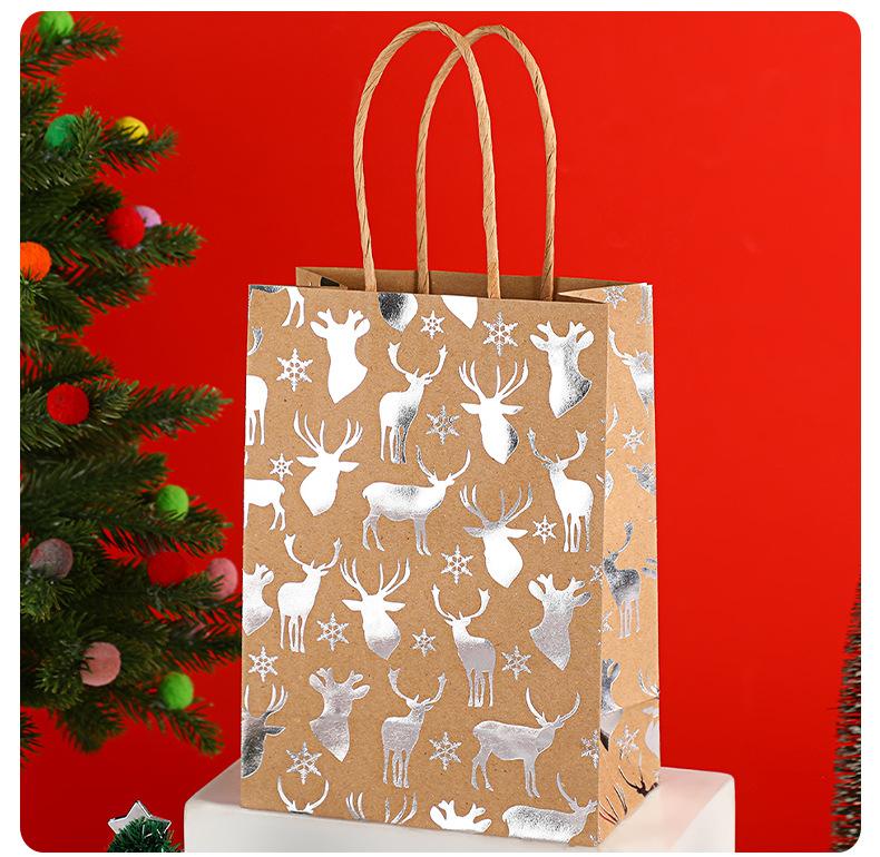 StoBag Christmas Kraft Paper Gift Bags Metallic Print Gift Wrapping Bags Paper Shopping Bags for Sweets Holiday Candy Treat 30pcs&15x8x21cm
StoBag Christmas Kraft Paper Gift Bags Metallic Print Gift Wrapping Bags Paper Shopping Bags for Sweets Holiday Candy Treat 30pcs&15x8x21cm