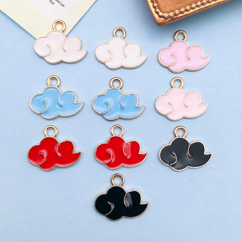 Set of 10 Cute Cloud Charms Drip Oil Alloy Pendants for Jewelry Making and Keychain Accessories
Set of 10 Cute Cloud Charms Drip Oil Alloy Pendants for Jewelry Making and Keychain Accessories