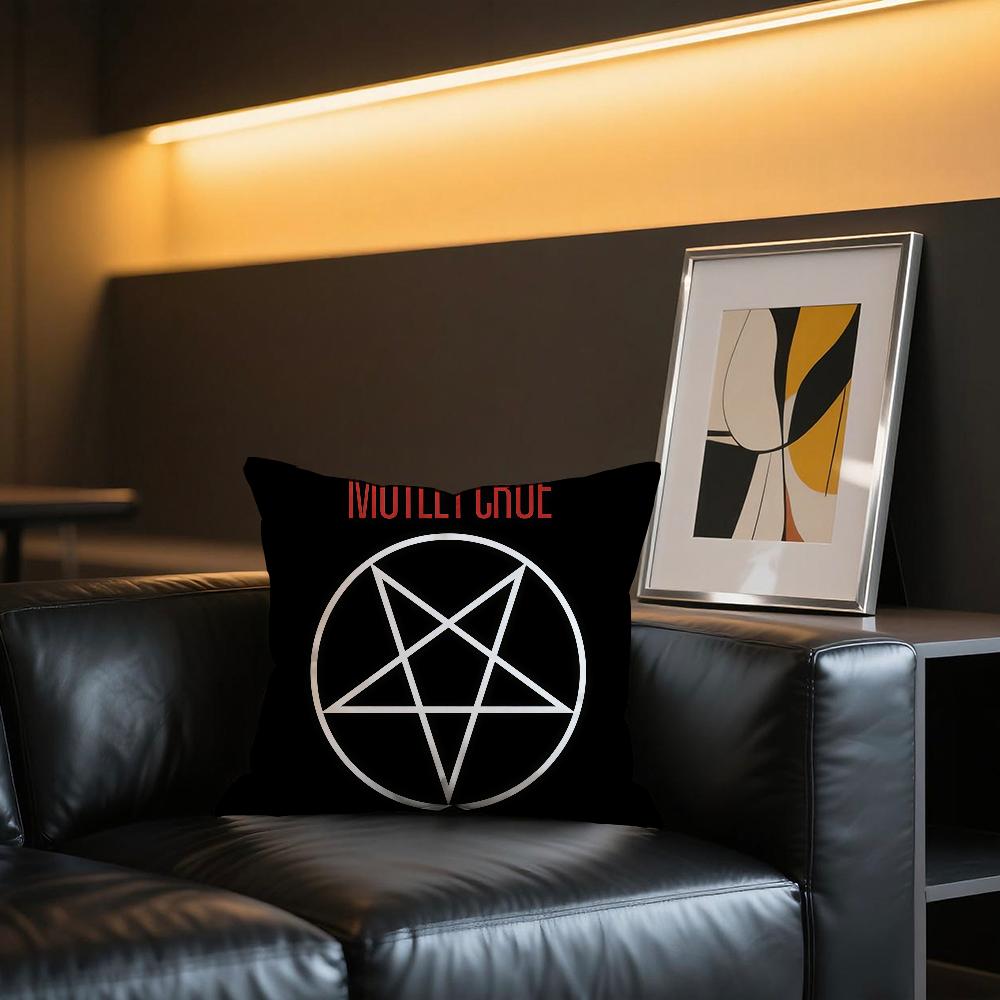 Popular Band M-Motley C-Crues cushion cover Comfortable and soft bedding skin friendly leisure sofa car office pillowcase 30cmx30cm
Popular Band M-Motley C-Crues cushion cover Comfortable and soft bedding skin friendly leisure sofa car office pillowcase 30cmx30cm