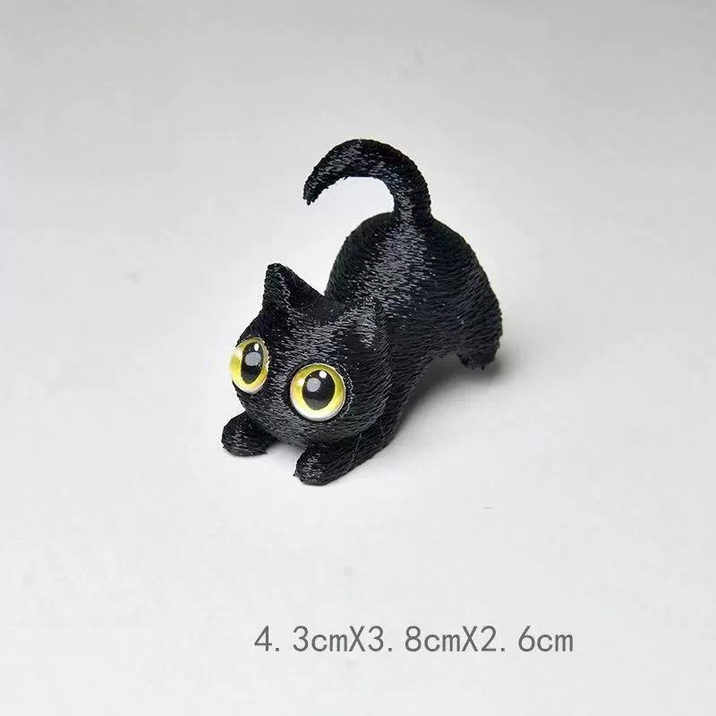 3D-печатные фигурки кошек с большими глазами Миниатюрные статуэтки милых котят Микро-ландшафтные поделки Маленькие украшения Мини-настольное украшение
3D-печатные фигурки кошек с большими глазами Миниатюрные статуэтки милых котят Микро-ландшафтные поделки Маленькие украшения Мини-настольное украшение