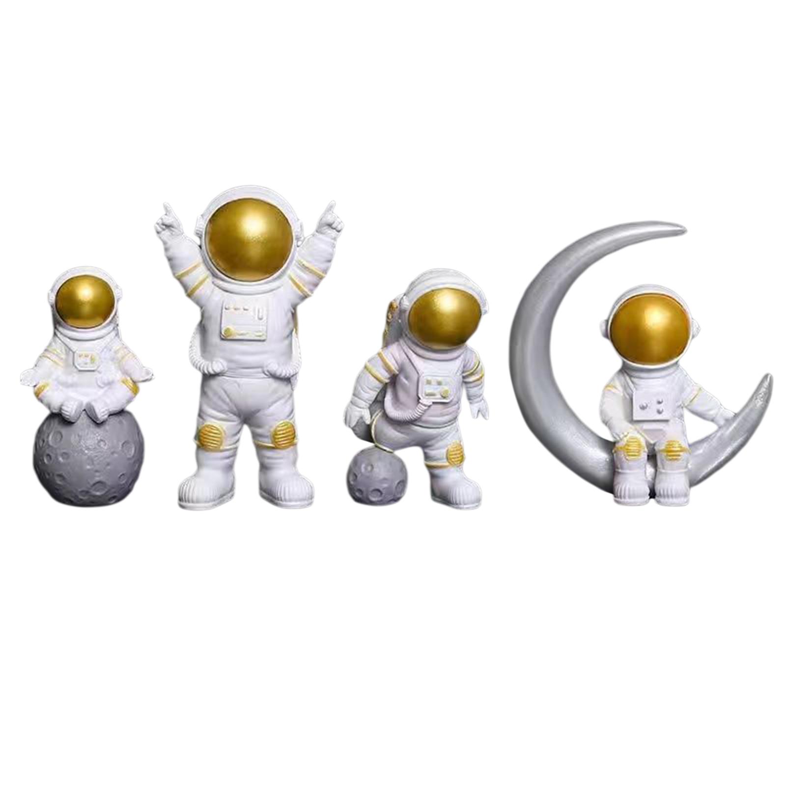 4Pcs Astronaut Statue Fireplace Model Resin Spaceman Figurine Home Decor белого золота
4Pcs Astronaut Statue Fireplace Model Resin Spaceman Figurine Home Decor белого золота