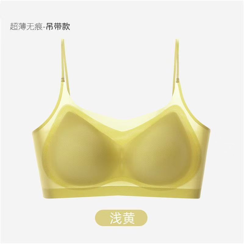 Ultra-thin ice silk seamless underwear women s jelly bra, vest, breathable big chest, small back, sleeping sling, chest wrap 4xl【 90-100kg 】 жовтий
Ultra-thin ice silk seamless underwear women s jelly bra, vest, breathable big chest, small back, sleeping sling, chest wrap 4xl【 90-100kg 】 жовтий