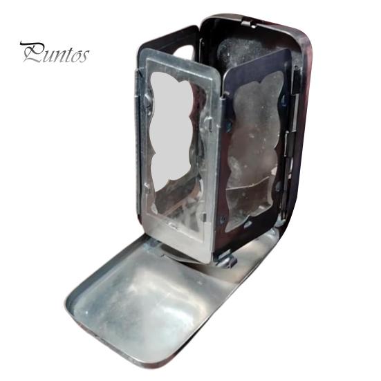 1/2 шт. складной карманный фонарь для свечей, прочный металлический фонарь для кемпинга, пешего туризма, путешествий, портативный легкий декоративный подсвечник 1pc
1/2 шт. складной карманный фонарь для свечей, прочный металлический фонарь для кемпинга, пешего туризма, путешествий, портативный легкий декоративный подсвечник 1pc