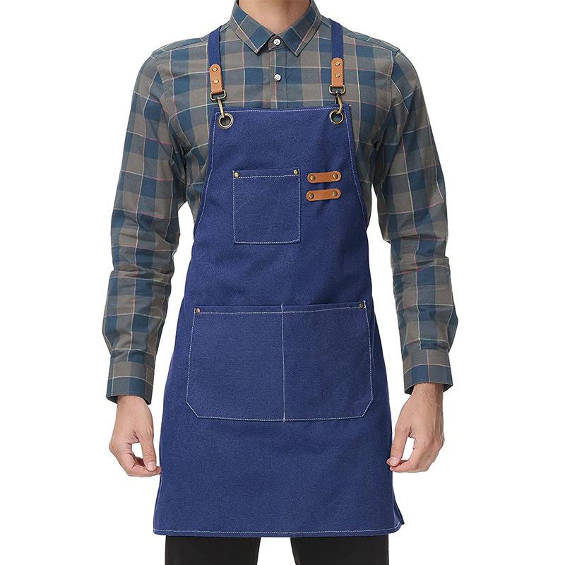 Korean Style Denim Apron - Stain-Proof, Oil-Proof, Embroidered Logo for Art Studio and Home Use
Korean Style Denim Apron - Stain-Proof, Oil-Proof, Embroidered Logo for Art Studio and Home Use