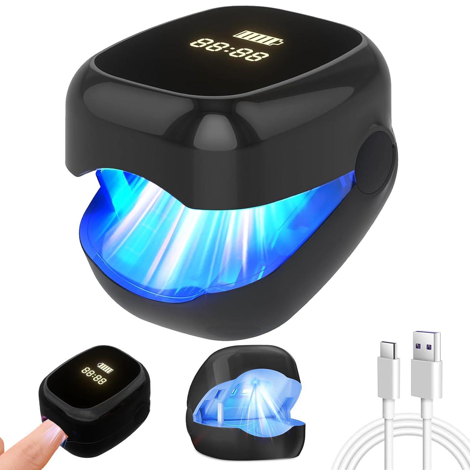 Portable LCD UV Nail Fungus Treatment Lamp
Portable LCD UV Nail Fungus Treatment Lamp
