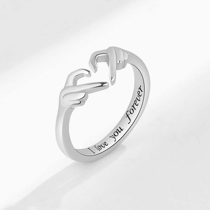 Vintage Copper Color Love Hugging Hands Couple Rings for Men Women Always with You Forever Opening Adjustable Rings Zircon Gift
Vintage Copper Color Love Hugging Hands Couple Rings for Men Women Always with You Forever Opening Adjustable Rings Zircon Gift