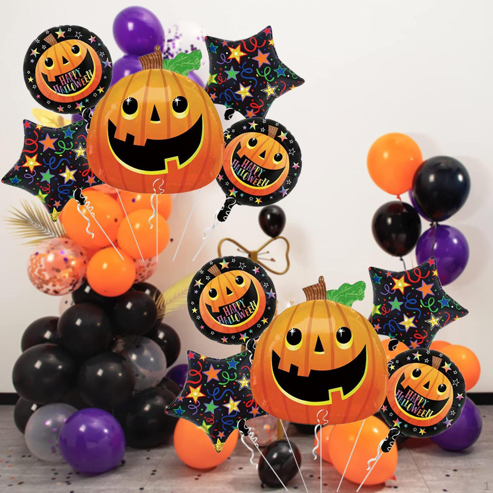 10 Halloween Balloons Aluminum Foil for Festive Celebrations And Party Decor Black Star
10 Halloween Balloons Aluminum Foil for Festive Celebrations And Party Decor Black Star