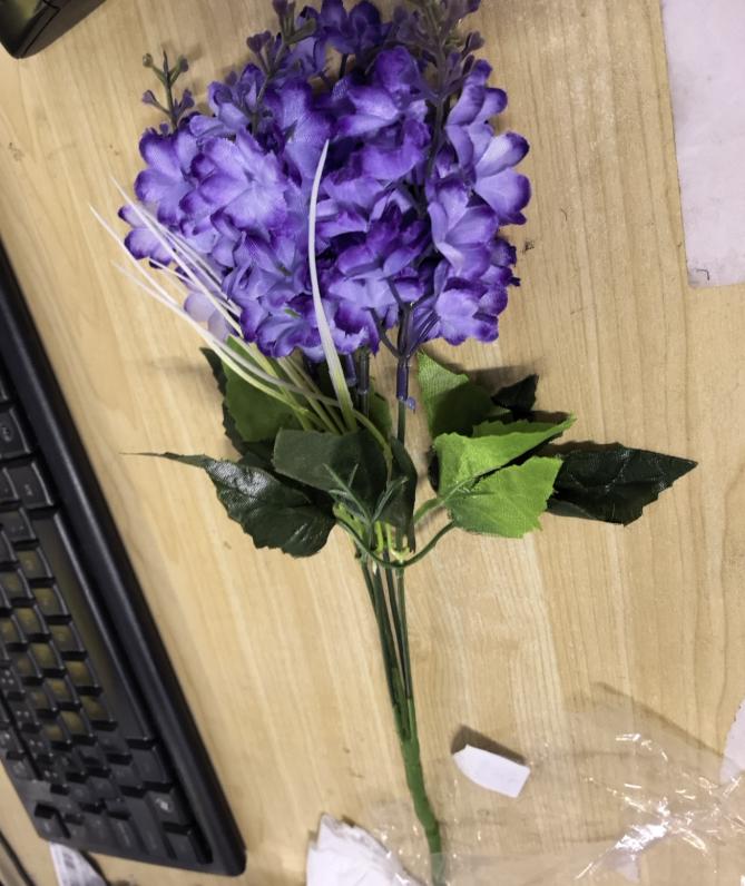 Artificial Hyacinth and Lavender Flowers Silk Floral Arrangement for Home Decoration Table Centerpiece Wedding Bouquet One size
Artificial Hyacinth and Lavender Flowers Silk Floral Arrangement for Home Decoration Table Centerpiece Wedding Bouquet One size