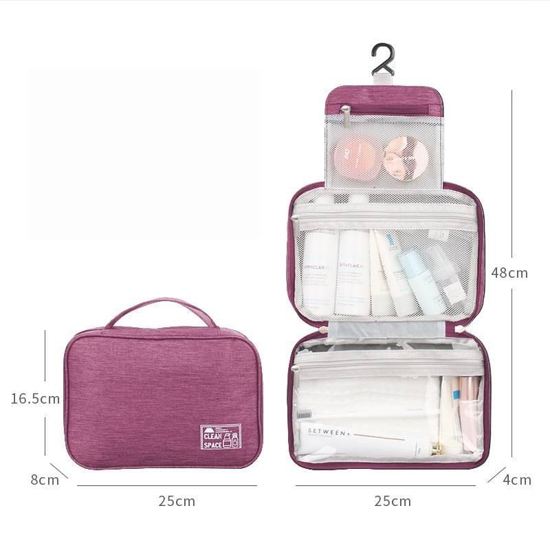 Storage Hook Wash Bag Portable Dry Wet Separate Simple Convenient Bag Makeup фіолетовий
Storage Hook Wash Bag Portable Dry Wet Separate Simple Convenient Bag Makeup фіолетовий