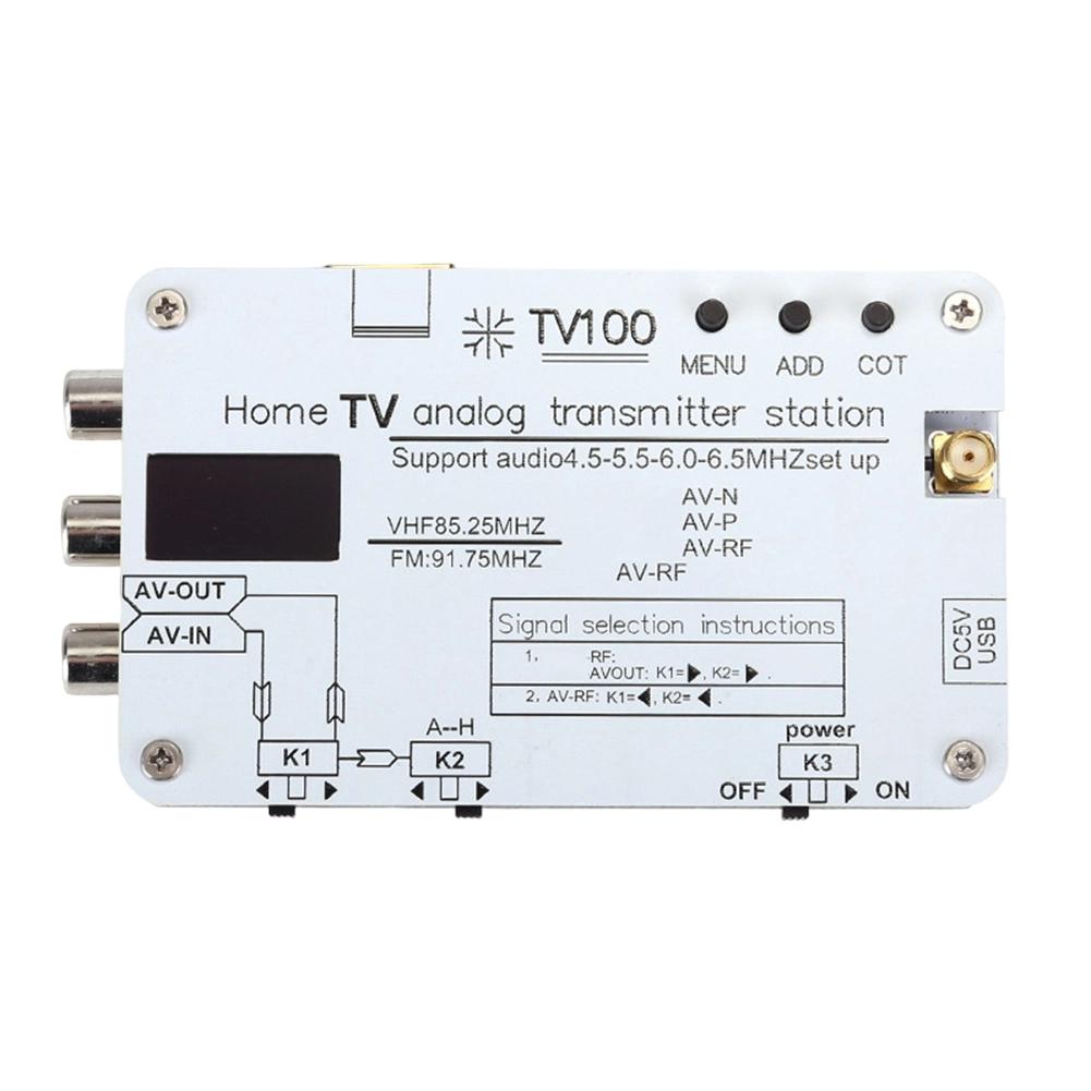 FOR OLED Display AV RF Converter Digital Analog TV Signal Transmitter Supports Multiple Input Sources White 100x60x18mm China Mainland
FOR OLED Display AV RF Converter Digital Analog TV Signal Transmitter Supports Multiple Input Sources White 100x60x18mm China Mainland