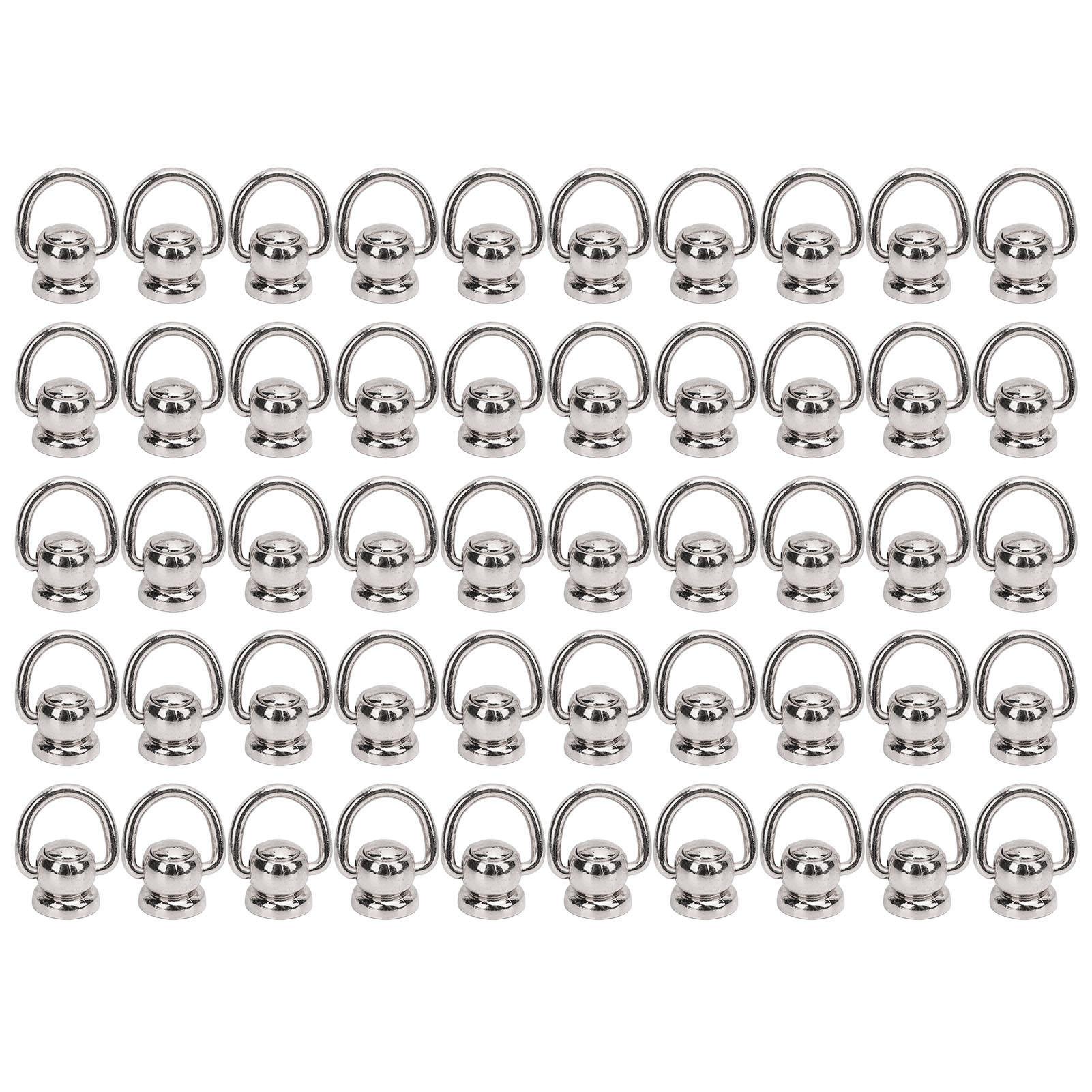 50 комплектов заклепок с кольцом, цинковый сплав, гальваническое покрытие, многофункциональные винтовые заклепки с круглой головкой для серебряный
50 комплектов заклепок с кольцом, цинковый сплав, гальваническое покрытие, многофункциональные винтовые заклепки с круглой головкой для серебряный