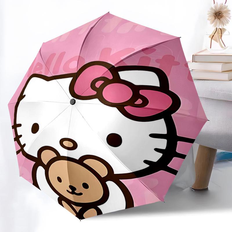 1pc Hello Kitty Automatic Opening/Closing Umbrella with Convenient Three-Fold Design, 8-Bone Iron Frame Outdoor Umbrella - Perfect Gift for Fans, Trav
1pc Hello Kitty Automatic Opening/Closing Umbrella with Convenient Three-Fold Design, 8-Bone Iron Frame Outdoor Umbrella - Perfect Gift for Fans, Trav