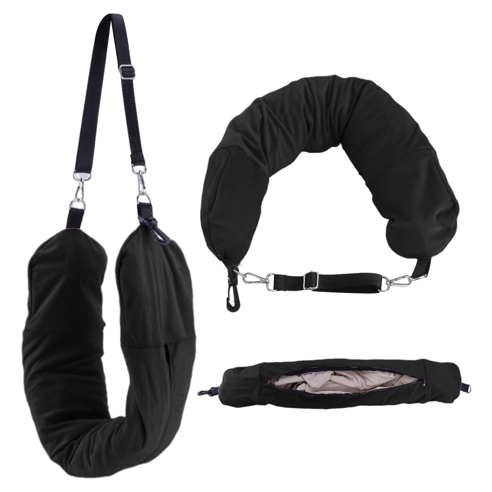 Набивная подушка для шеи, наполняемая дорожная подушка, сумка для хранения с одеждой, упаковываемая одежда, дорожная подушка для шеи, чехол чёрный
Набивная подушка для шеи, наполняемая дорожная подушка, сумка для хранения с одеждой, упаковываемая одежда, дорожная подушка для шеи, чехол чёрный