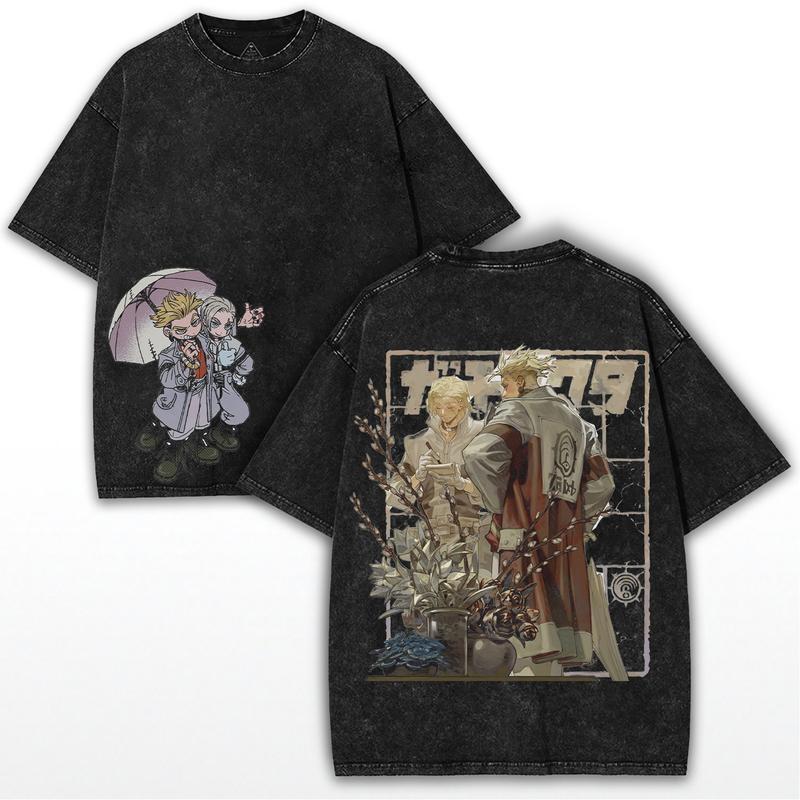 Rudo Enjin Print Tshirt Anime Gachiakuta Clothing Men Women Cotton Tshirts Retro Washed T Shirt Harajuku Male Casual Loose Tops S
Rudo Enjin Print Tshirt Anime Gachiakuta Clothing Men Women Cotton Tshirts Retro Washed T Shirt Harajuku Male Casual Loose Tops S
