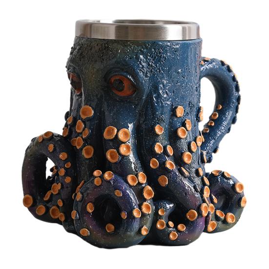 3D Кружка для пива «Дьявольский осьминог» с ручкой-щупальцем, готическая, Ктулху, пиратская, для напитков, ночная, средневековая фэнтези, подарок C
3D Кружка для пива «Дьявольский осьминог» с ручкой-щупальцем, готическая, Ктулху, пиратская, для напитков, ночная, средневековая фэнтези, подарок C