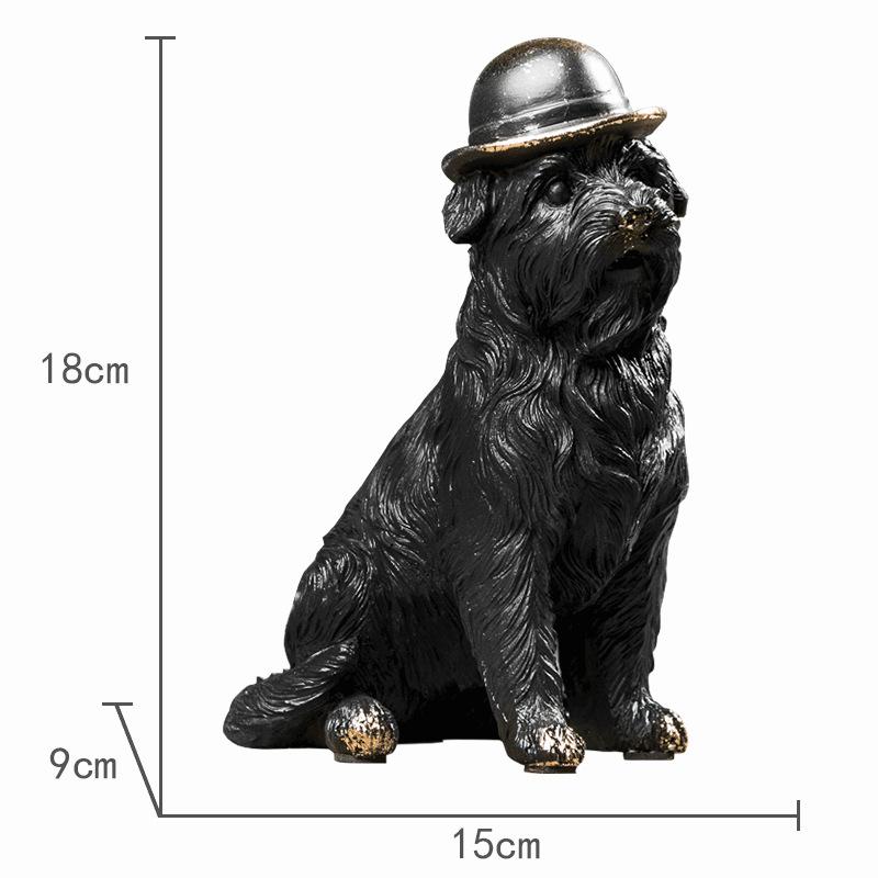 Bulldog Wearing A Hat Statue Simulated Animal Ornaments Desk Decoration Creative Puppy Resin Sculpture Room Aesthetic Decor
Bulldog Wearing A Hat Statue Simulated Animal Ornaments Desk Decoration Creative Puppy Resin Sculpture Room Aesthetic Decor
