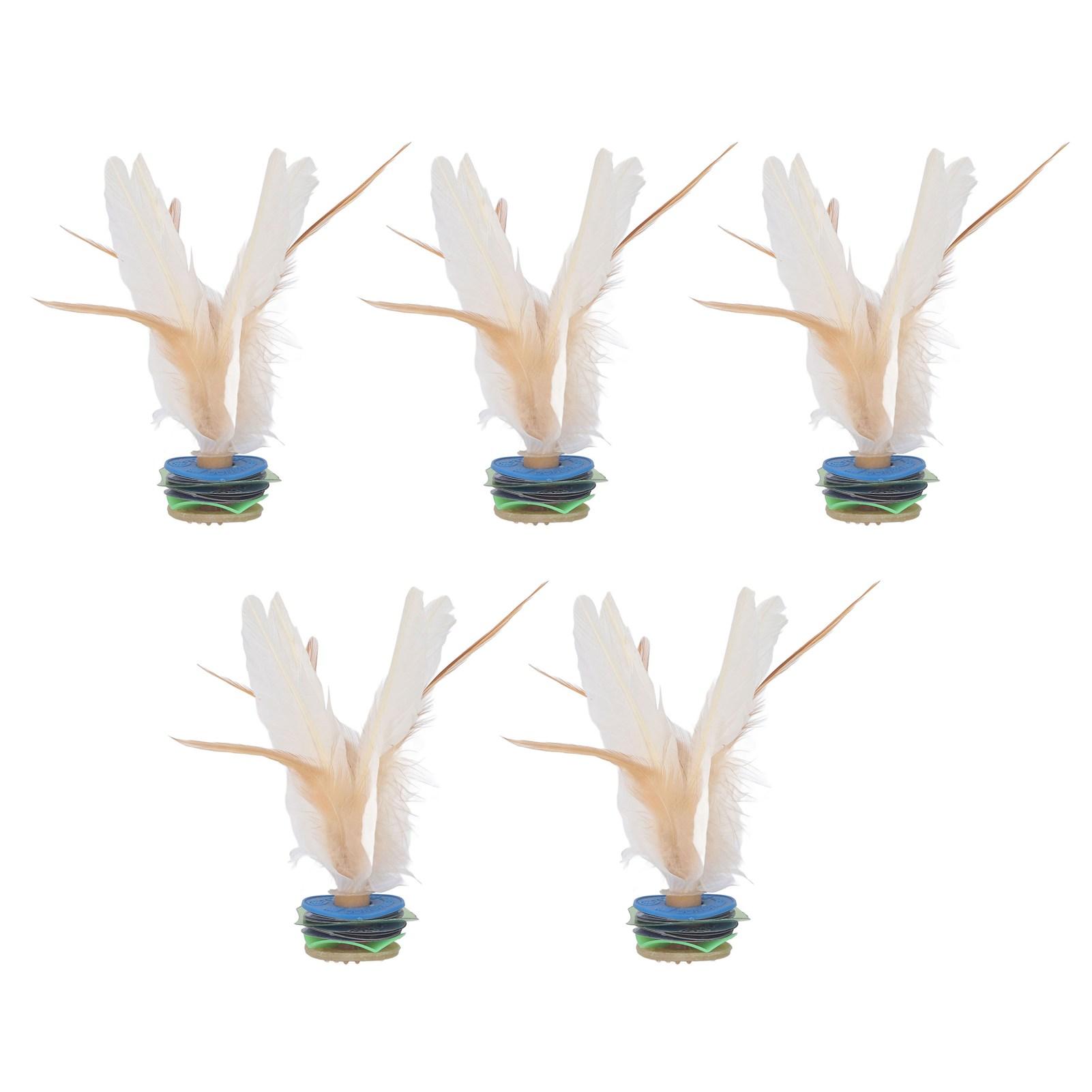 5Pcs Game Foot Shuttlecock Lightweight Coordination Exercising Kick Shuttlecock for Outdoor Sports
5Pcs Game Foot Shuttlecock Lightweight Coordination Exercising Kick Shuttlecock for Outdoor Sports