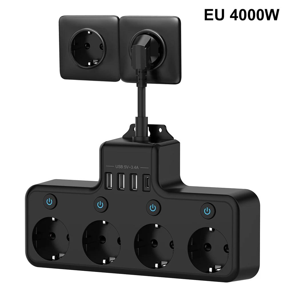16A 4000W 4-Way Power Strip Individually Switchable Multiple EU Interpolated German Standard Multifunctional Socket Black CHINA
16A 4000W 4-Way Power Strip Individually Switchable Multiple EU Interpolated German Standard Multifunctional Socket Black CHINA