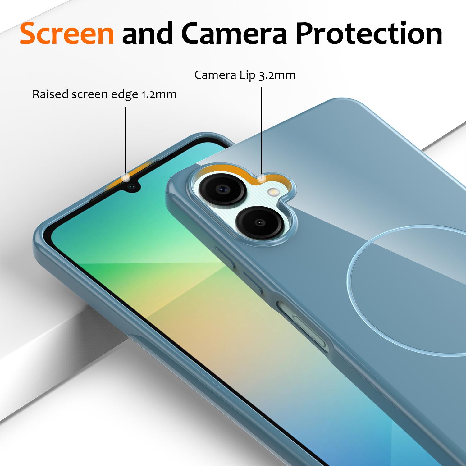 For Samsung Galaxy A06 4G Magnetic Case Compatible with MagSafe TPU Phone Back Cover with Lanyard Desert Gold
For Samsung Galaxy A06 4G Magnetic Case Compatible with MagSafe TPU Phone Back Cover with Lanyard Desert Gold
