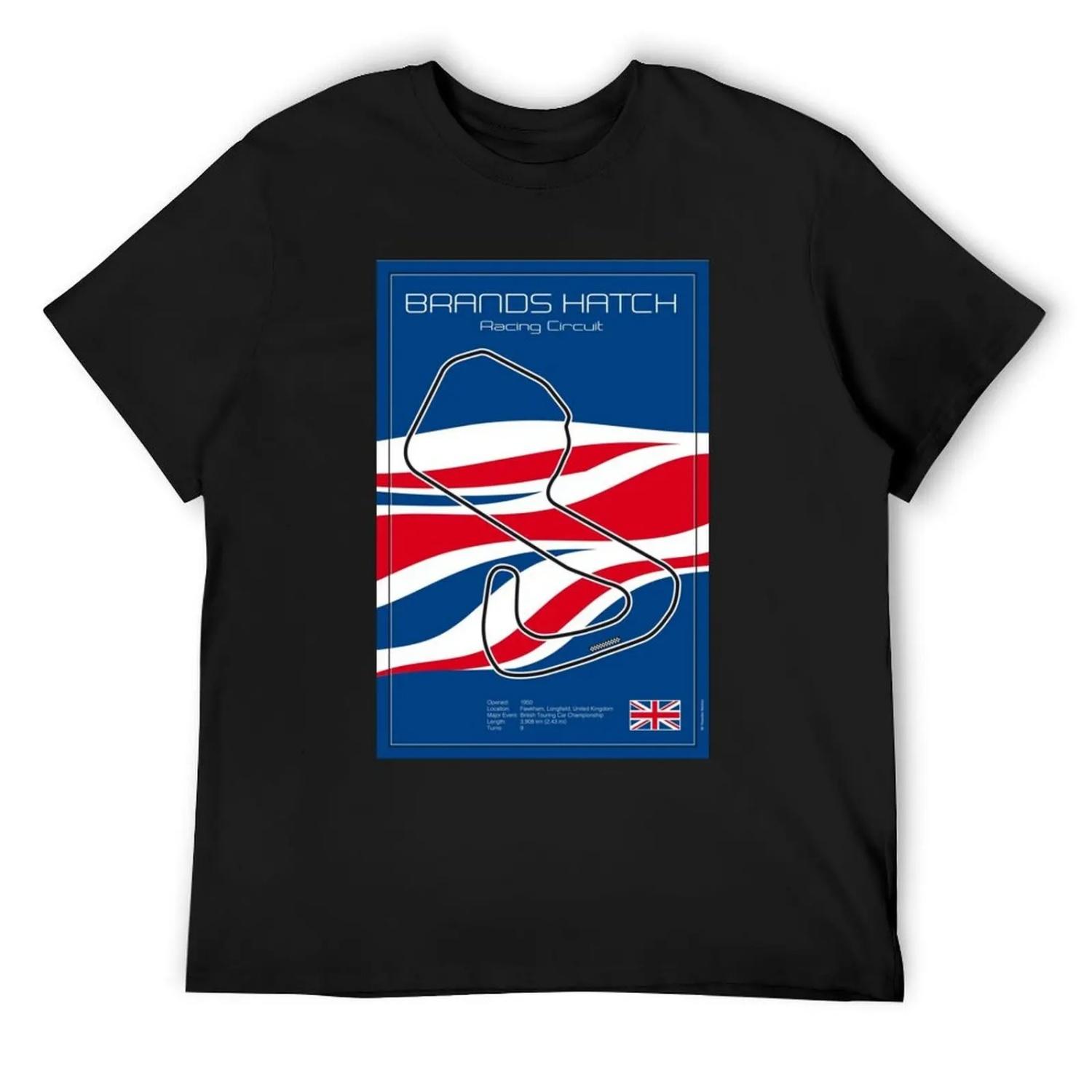 Brands Hatch Race Track T-Shirt hippie clothes plus size clothes rapper graphic tees slim fit t shirts for men S чёрный
Brands Hatch Race Track T-Shirt hippie clothes plus size clothes rapper graphic tees slim fit t shirts for men S чёрный