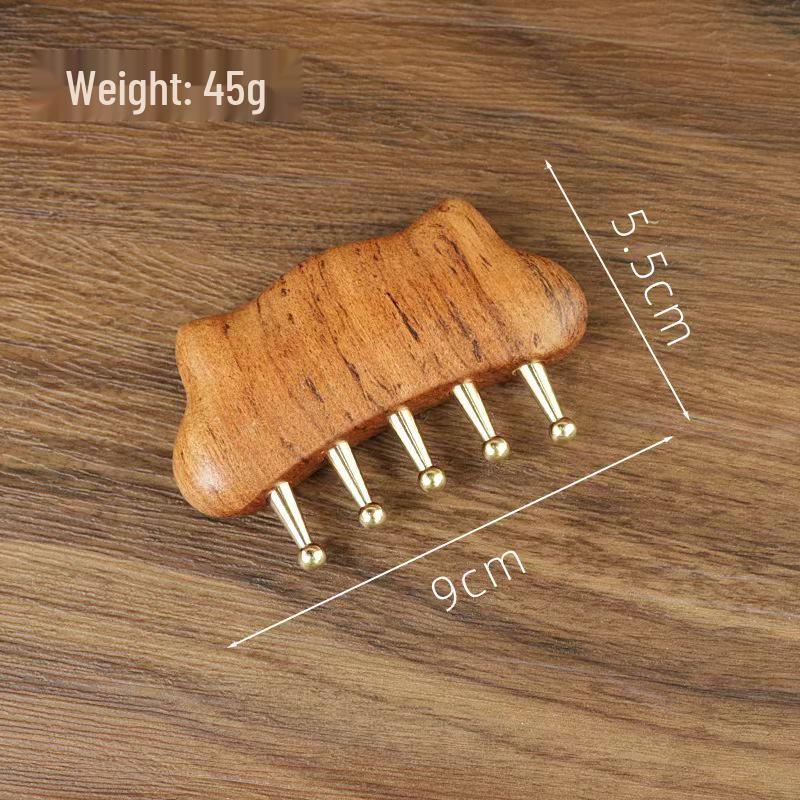 Portable Sandalwood Gua Sha Comb: Ladies Meridian Massage & Gift
Portable Sandalwood Gua Sha Comb: Ladies Meridian Massage & Gift