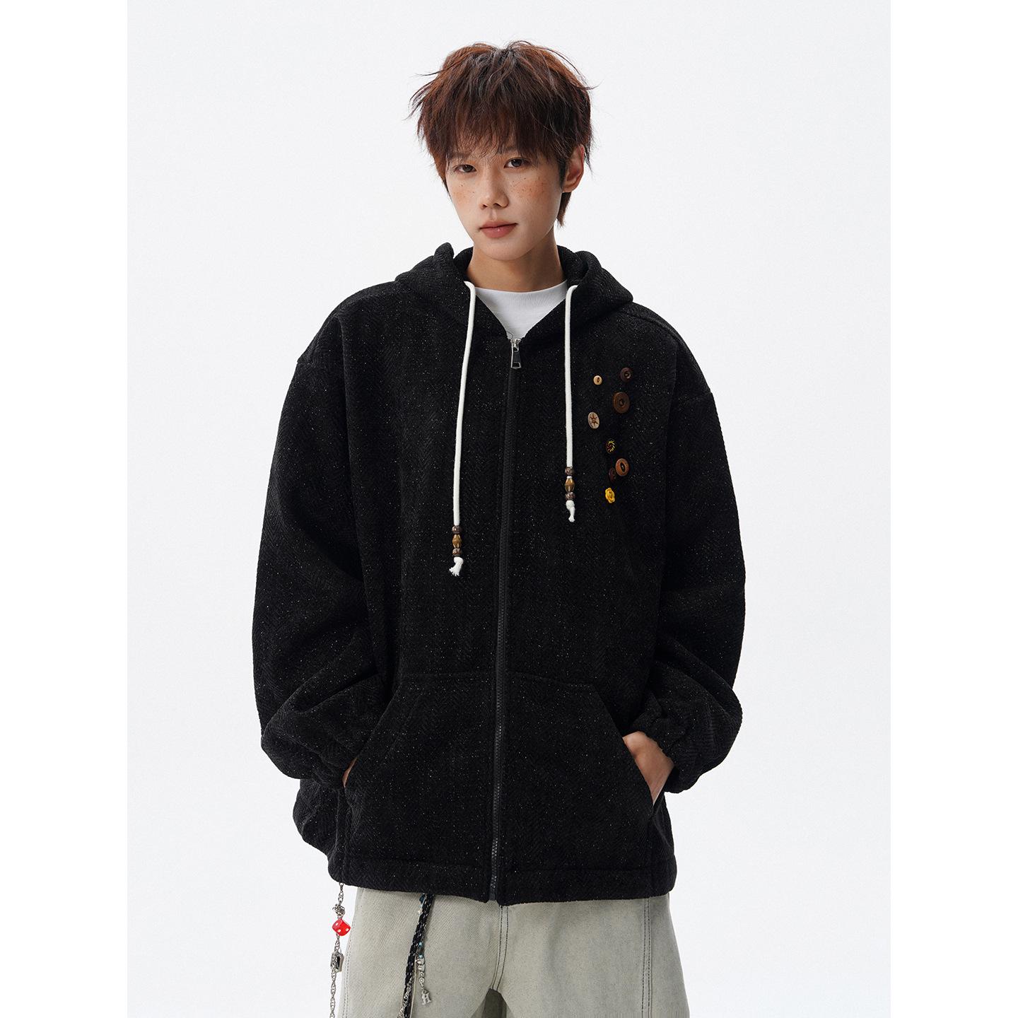 Men s Plus Size Chenille Starry Sky Retro Hoodie Cardigan XL
Men s Plus Size Chenille Starry Sky Retro Hoodie Cardigan XL
