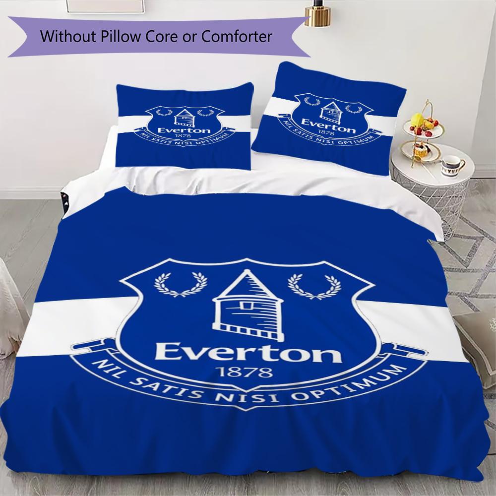 Everton FC Pattern Bedding uilt Set uilt Cover Pillowcase Home Decoration Birthday Gift (1 * duvet cover + 2 * pillowcase without core)40 135x200cm
Everton FC Pattern Bedding uilt Set uilt Cover Pillowcase Home Decoration Birthday Gift (1 * duvet cover + 2 * pillowcase without core)40 135x200cm